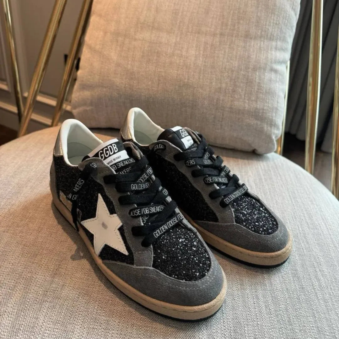 Glitter Star Sneakers