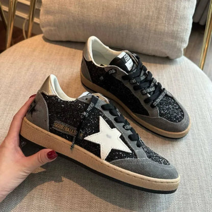 Glitter Star Sneakers